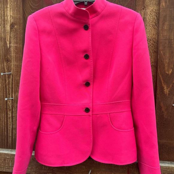 Tahari Women's Fuchsia Blazer - Picture 2 of 11